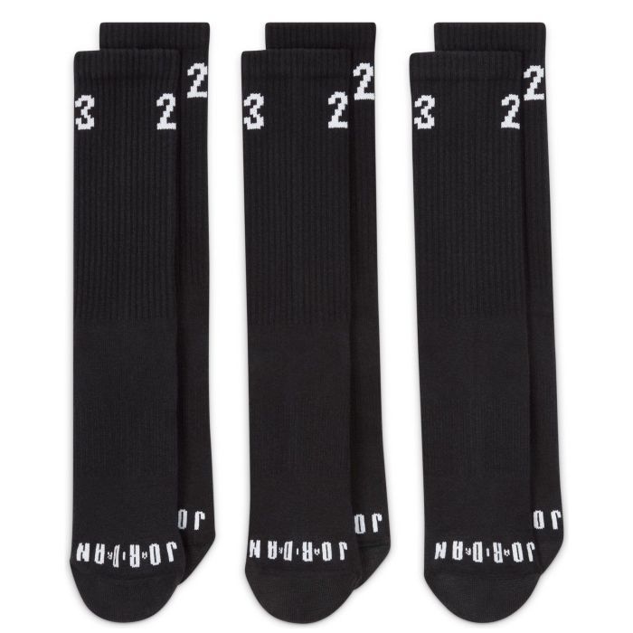 Шкарпетки Nike U Jordan Essential Crew 3PR DA5718-010 M 42-46 3 пари Чорний/Білий (194958592745) зображення 2