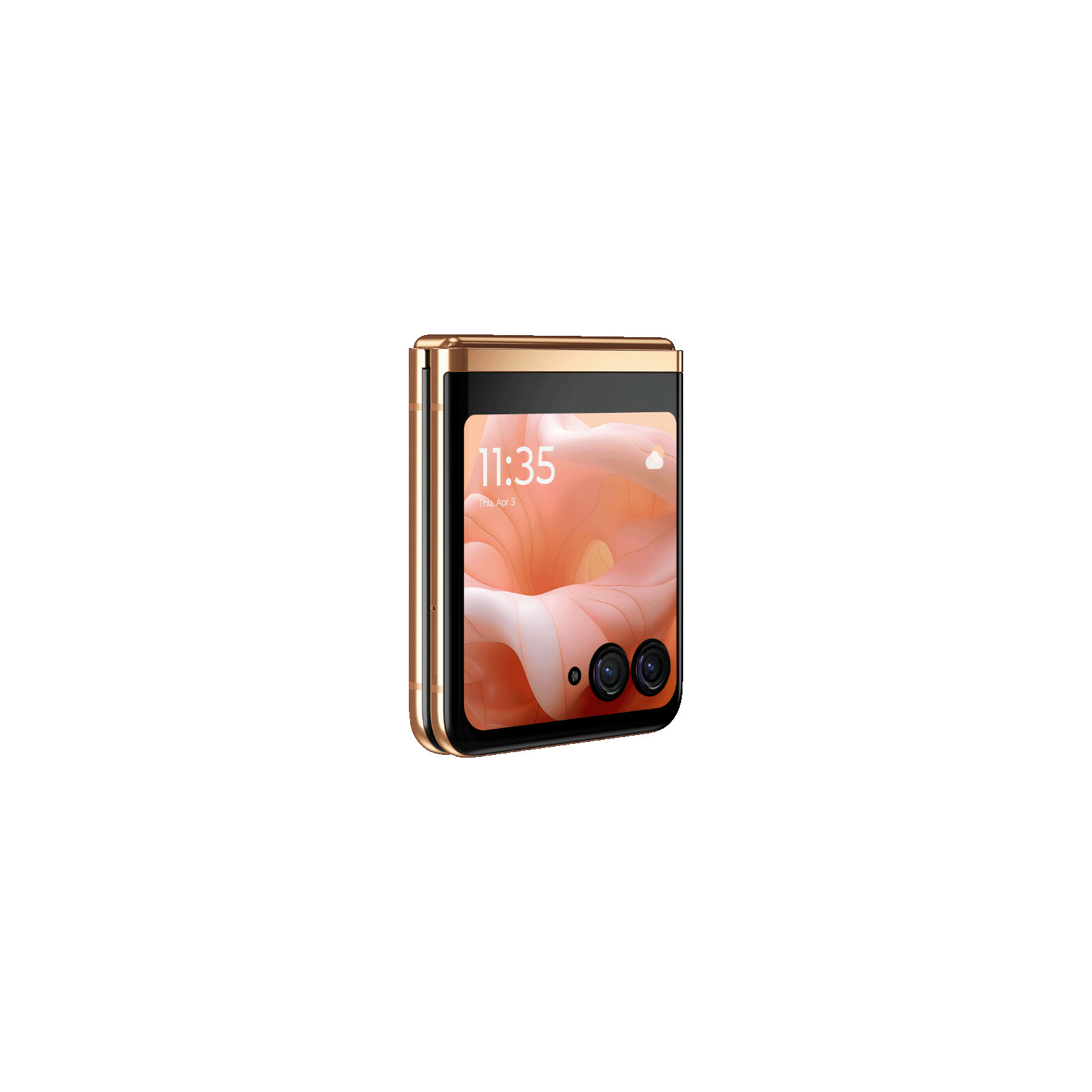 Мобільний телефон Motorola Razr 40 Ultra 8/256GB Peach Fuzz (PAX40079RS) зображення 2