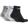 Шкарпетки Nike U NK V CUSH ANKLE-3PR VALUE SX4926-901 38-42 3 пари Чорний/Білий/Сірий (887232701130) зображення 2