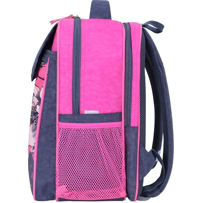 Рюкзак школьный Bagland Отличник 20 л. 321 серый 906 (0058070) (418214852) изображение 3