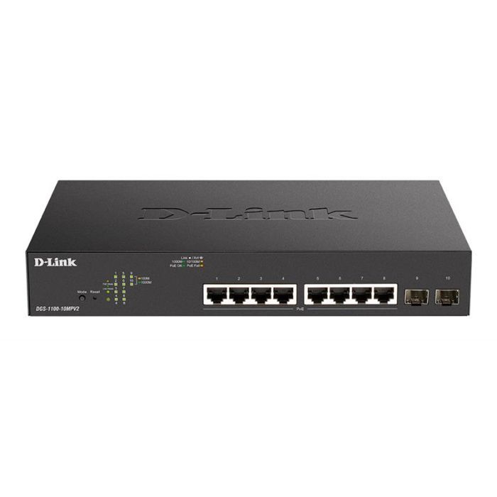 Коммутатор сетевой D-Link DGS-1100-10MPV2