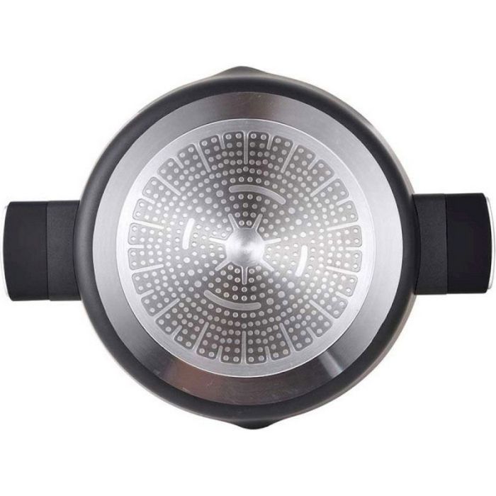 Сотейник Bergner Ion plus з кришкою 28 см (BG-35913-BK) зображення 6