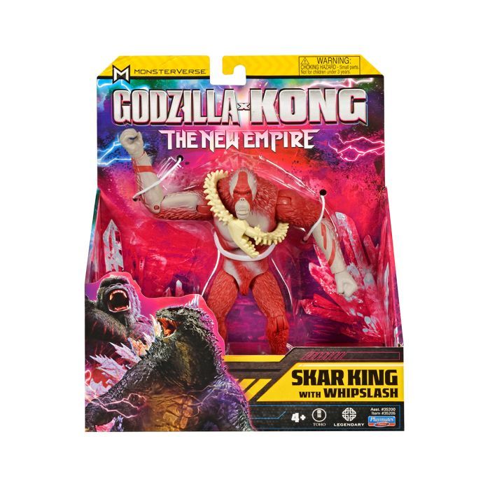 Фигурка Godzilla vs. Kong Скар Кинг с оружием (35205) изображение 5