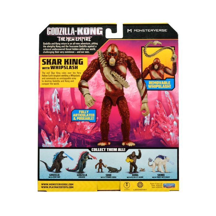 Фигурка Godzilla vs. Kong Скар Кинг с оружием (35205) изображение 7