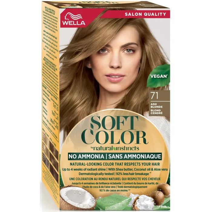 Фарба для волосся Wella Soft Color Безаміачна 70 - Натуральний блонд (3614228865784)