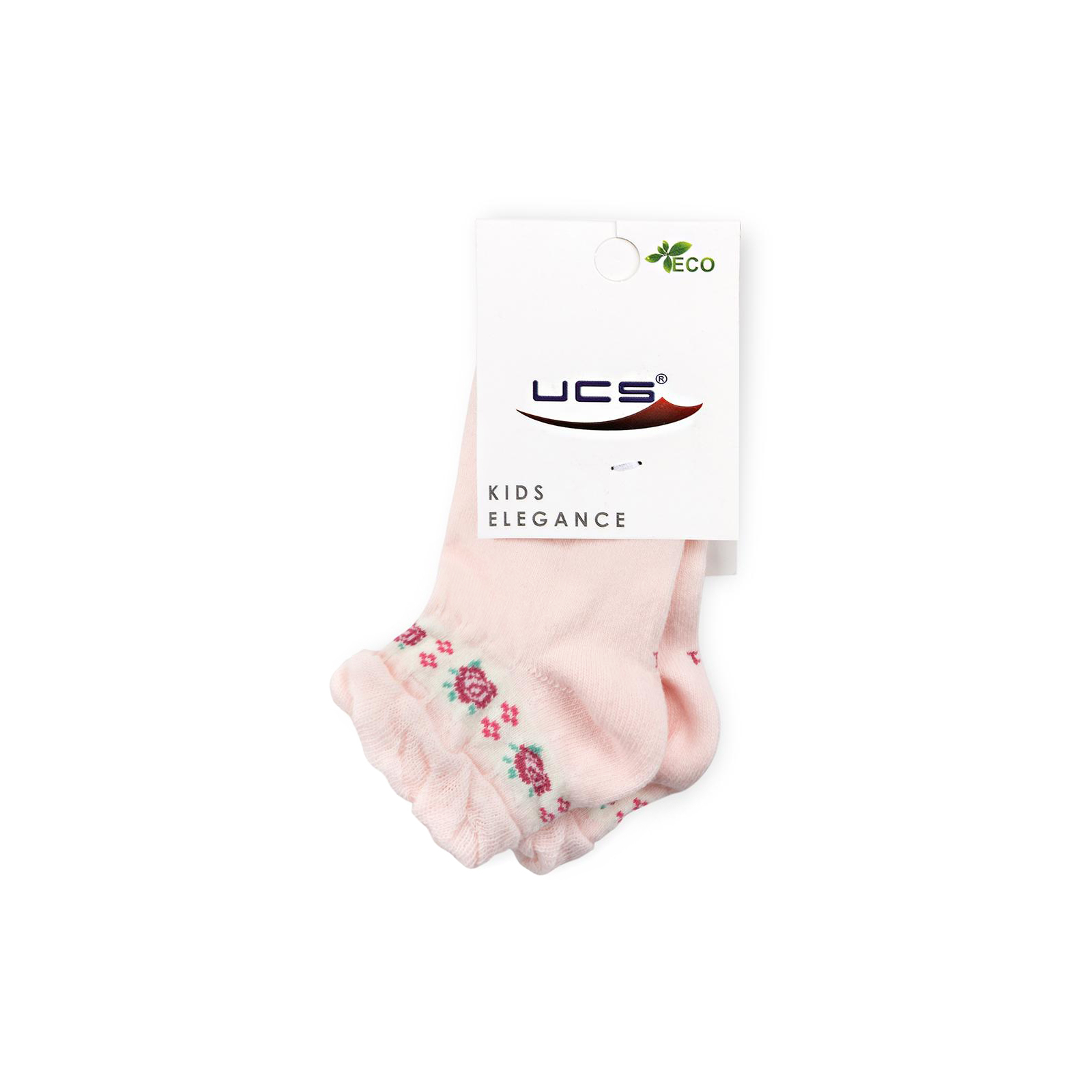 Шкарпетки дитячі UCS Socks з квіточками (M0C0101-1186-5G-white) зображення 3