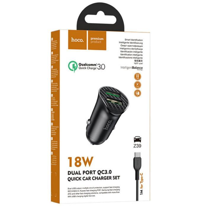 Зарядное устройство HOCO Z39 2xUSB Black (6931474735089) изображение 6
