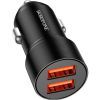 Зарядний пристрій BOROFONE BZ19 2 x USB Black (BZ19B) зображення 2