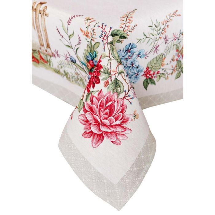 Скатертина Прованс гобеленова Гуси 135х140 см (034095) зображення 12