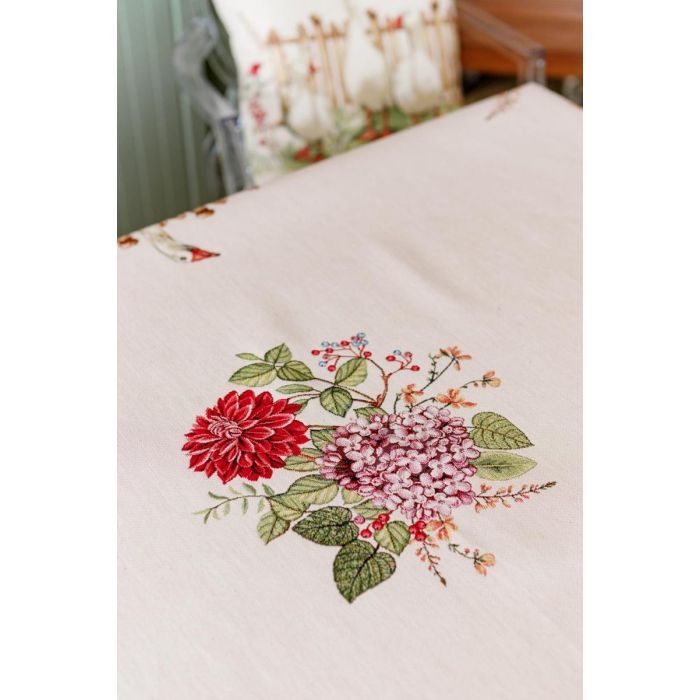 Скатертина Прованс гобеленова Гуси 135х140 см (034095) зображення 8