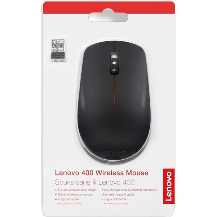 Мышка Lenovo 400 Wireless Black (GY50R91293) изображение 7