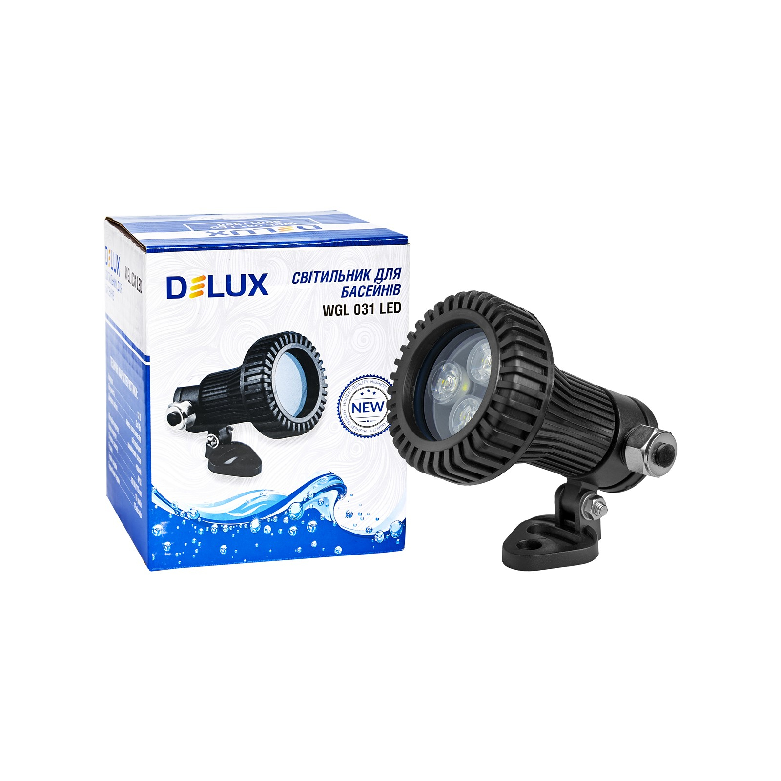 Світильник Delux Для басейнів WGL 031 IP68 (90011350) зображення 3