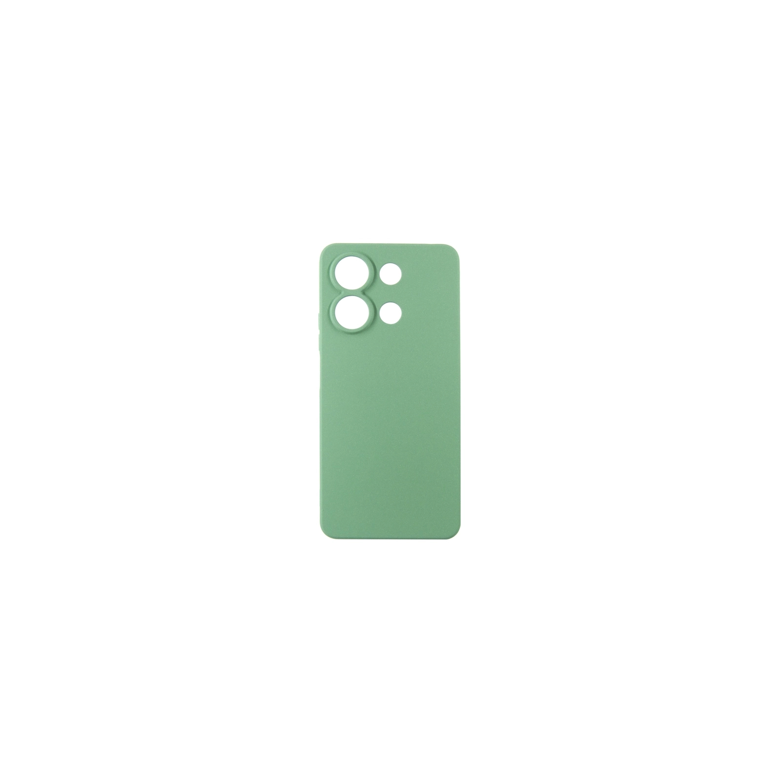 Чехол для мобильного телефона Dengos Kit for Xiaomi Redmi Note 13 4G case + glass (Mint) (DG-KM-62) изображение 2