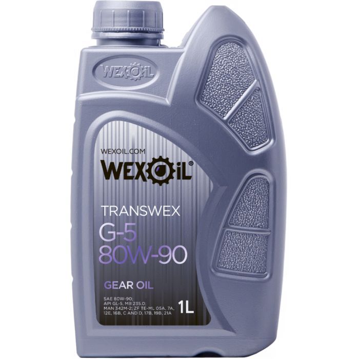 Трансмиссионное масло WEXOIL Transwex 80w90 1л