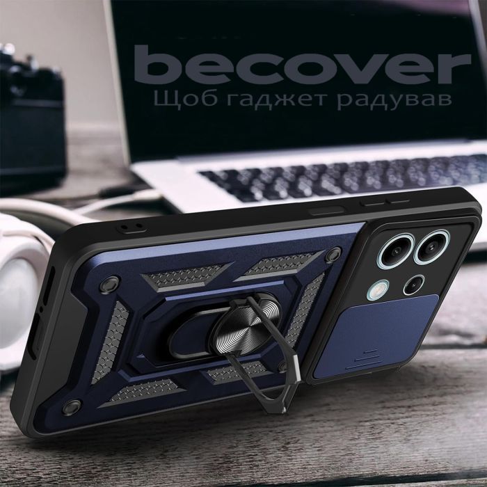 Чохол до мобільного телефона BeCover Military Xiaomi Redmi Note 13 5G Black (711030) зображення 2