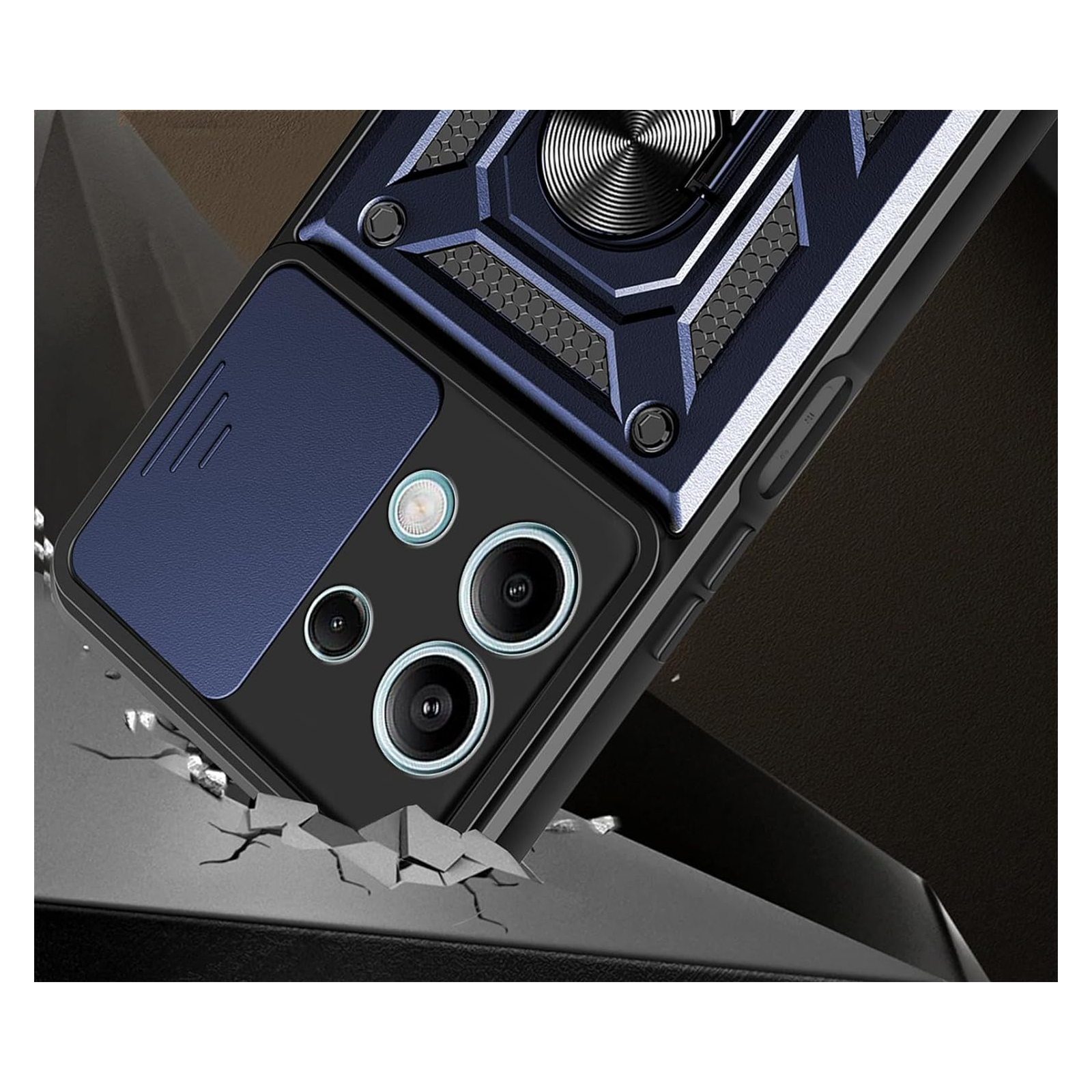Чохол до мобільного телефона BeCover Military Xiaomi Redmi Note 13 5G Black (711030) зображення 4