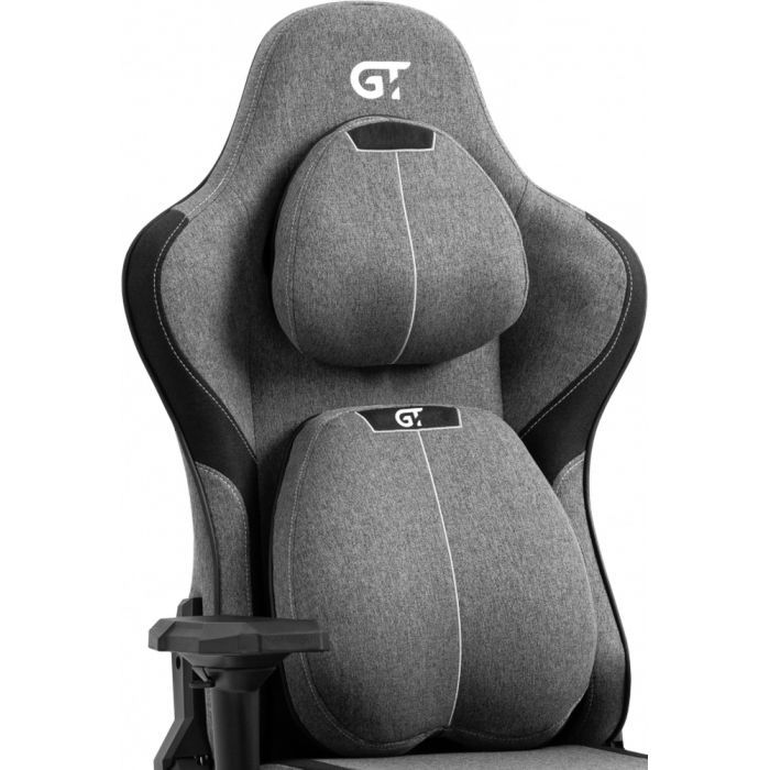 Крісло ігрове GT Racer X-2308 Gray/Black (X-2308 Fabric Gray/Black) зображення 11
