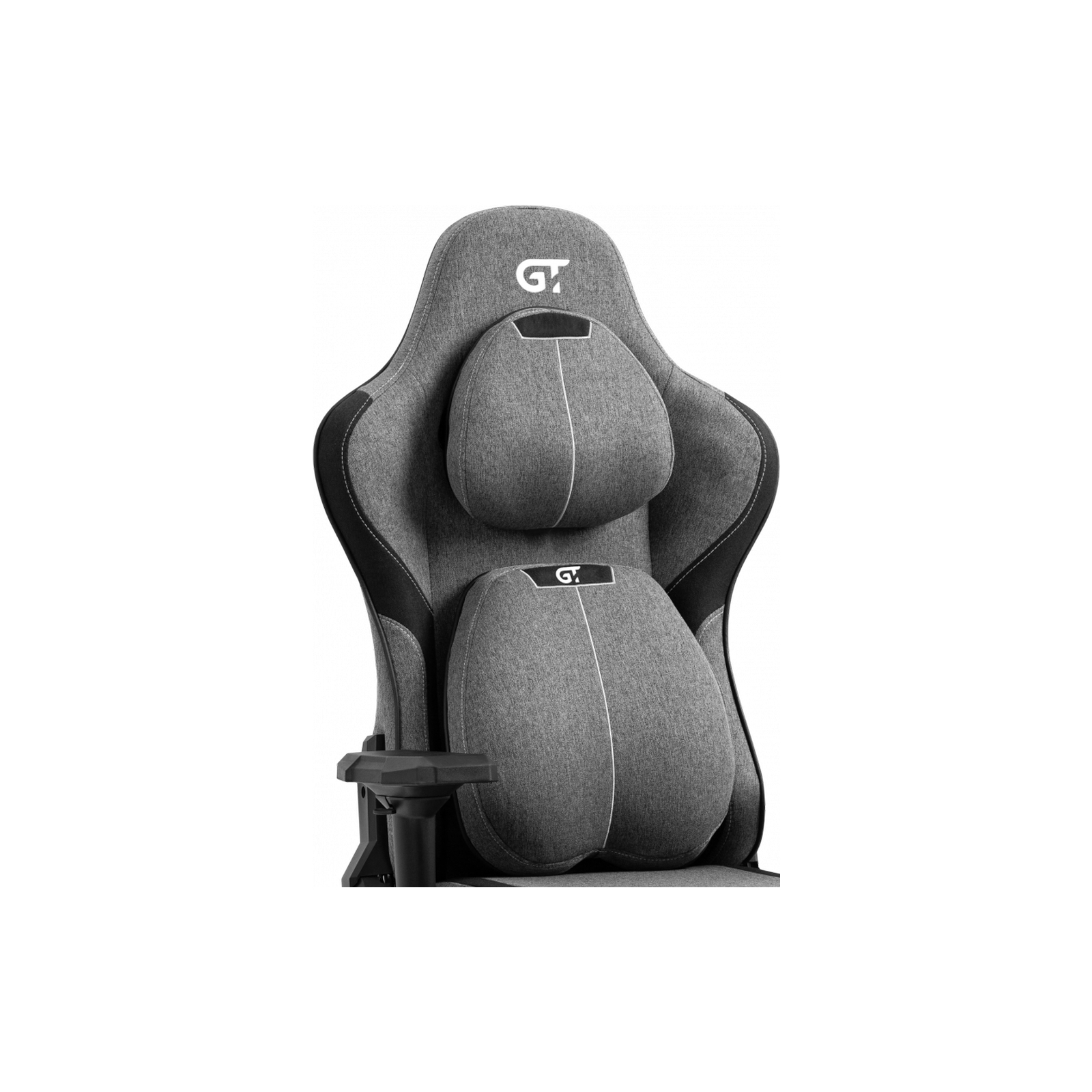 Крісло ігрове GT Racer X-2308 Black/Gray (X-2308 Fabric Black/Gray) зображення 11