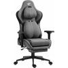 Крісло ігрове GT Racer X-2308 Gray/Black (X-2308 Fabric Gray/Black) зображення 2