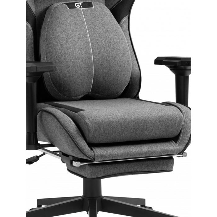 Крісло ігрове GT Racer X-2308 Gray/Black (X-2308 Fabric Gray/Black) зображення 9