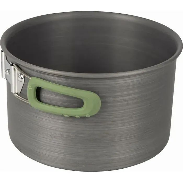 Набір туристичного посуду Bo-Camp Explorer 4 Pieces 21 Hard Anodized Grey/Green (2200241) зображення 4