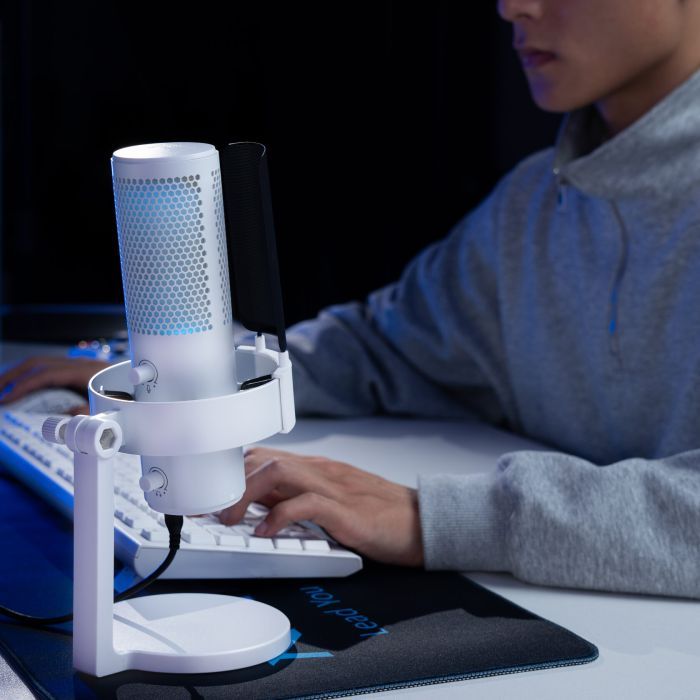 Мікрофон Fifine A9W USB White (A9W) зображення 8