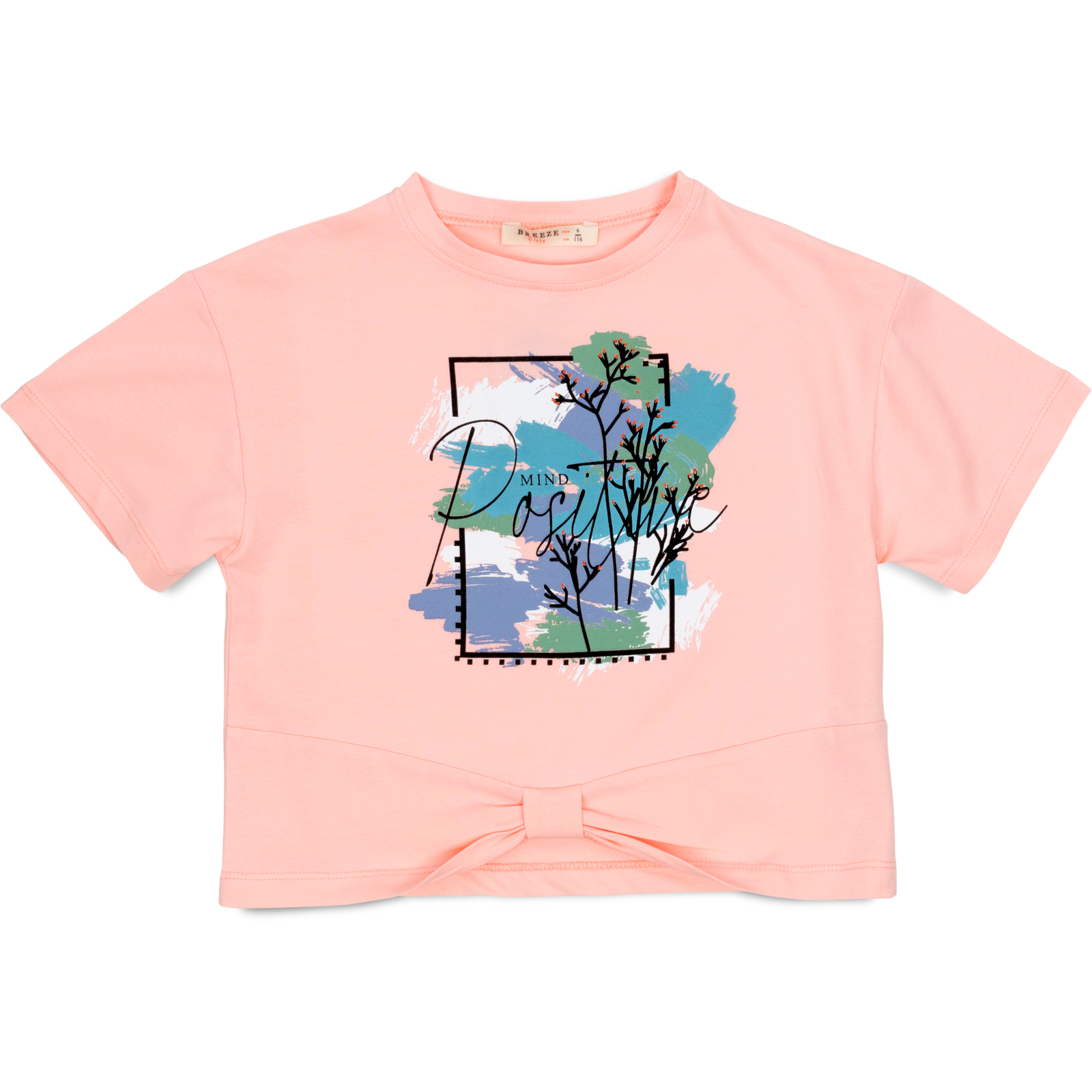 Набір дитячого одягу Breeze із шортами (19321-140G-peach) зображення 2