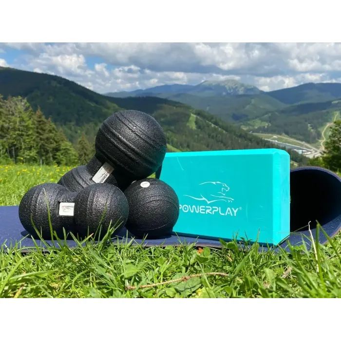 Блок для йоги PowerPlay Yoga Brick EVA 2 шт Сірі (PP_4006_Grey_2in) изображение 10