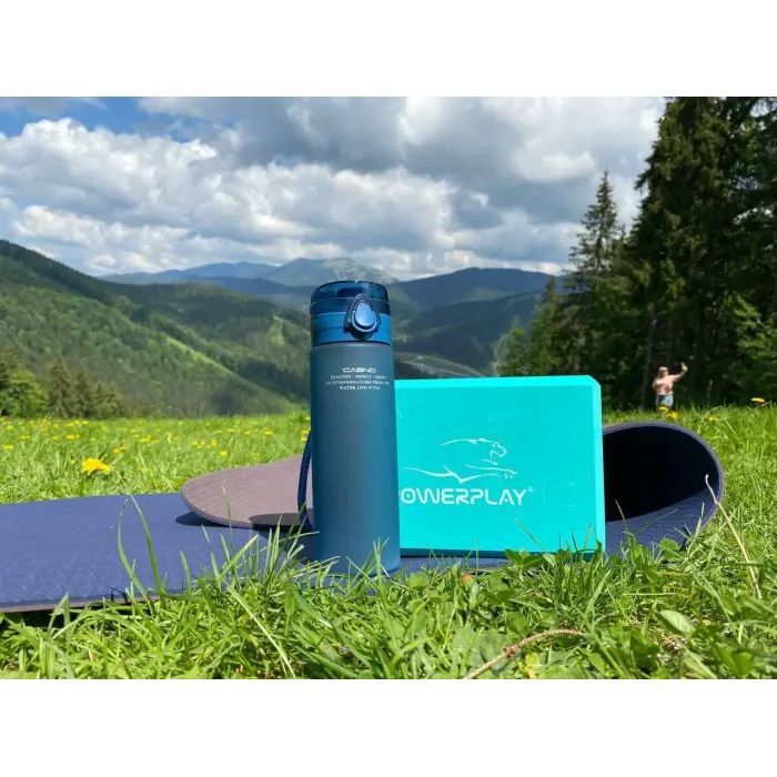 Блок для йоги PowerPlay Yoga Brick EVA 2 шт Сірі (PP_4006_Grey_2in) изображение 7