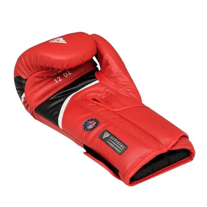 Боксерські рукавички RDX Aura Plus T-17 Red/Black 10 унцій (BGR-T17RB-10OZ+) зображення 5