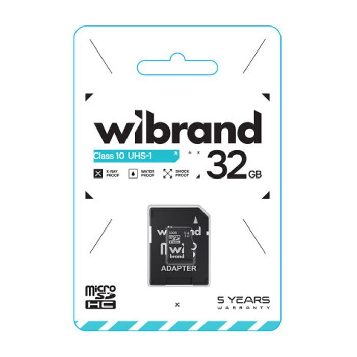 Карта памяти Wibrand 16GB microSD class 10 UHS-I (WICDHU1/16GB-A) изображение 2