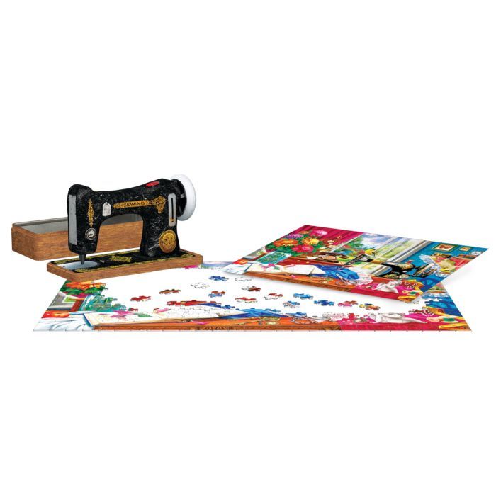 Пазл Eurographics Швейная машинка подарочная коробка 550 элементов (8551-5861) изображение 3