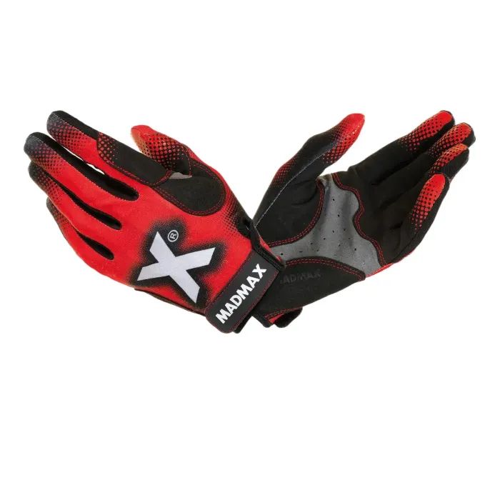 Перчатки для фитнеса MadMax MXG-101 X Gloves Black/Grey/Red XL (MXG-101-RED_XL)