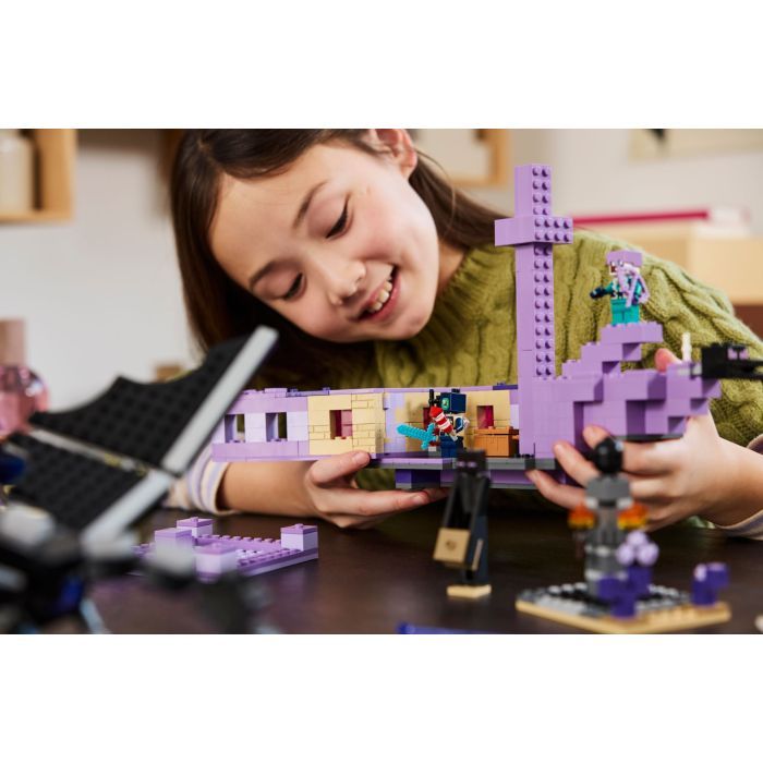 Конструктор LEGO Minecraft Дракон Енду і Корабель Краю (21264) зображення 10