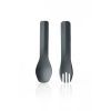 Ложка-вилка туристическая Humangear GoBites Duo gray (022.0077) изображение 2