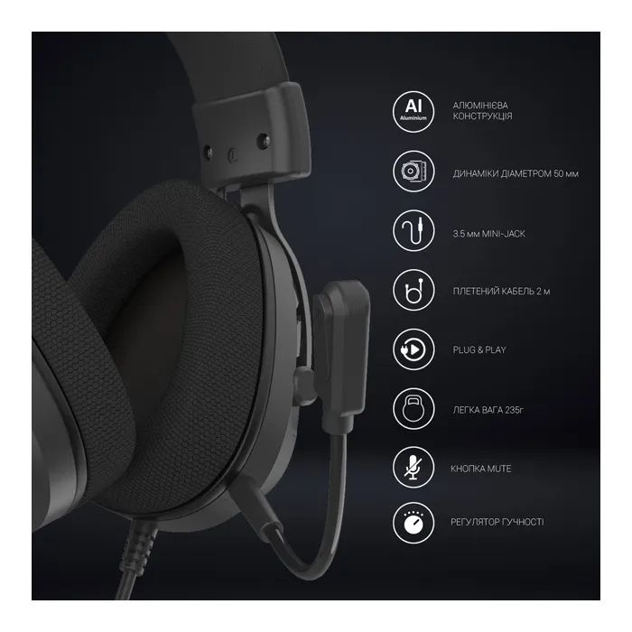 Наушники GamePro HS766 Black (HS766) изображение 10