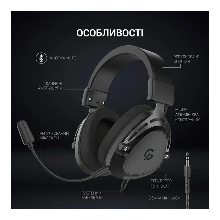 Наушники GamePro HS766 Black (HS766) изображение 5