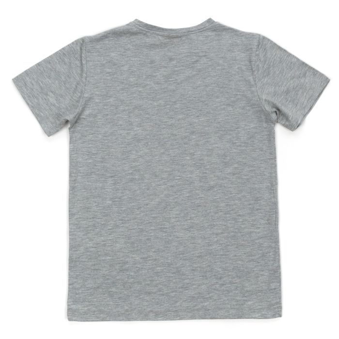 Футболка дитяча Lovetti базова (3030-134-gray) зображення 2