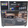 Сборная модель Revell Набор автомобиль Audi R8 уровень 4 масштаб 1:24 (RVL-67057)