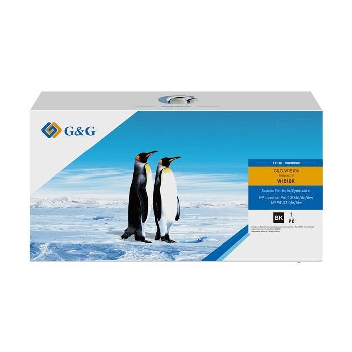 Картридж G&G HP 151X LJ M4003, MFP 4103 Black (9 700ст) (G&G-W1510X)