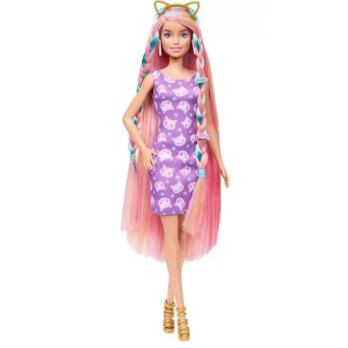 Кукла Barbie набор Удивительные прически (JDC85) изображение 2