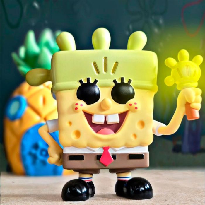 Фигурка Funko Pop Губка Боб с перчаткой-фонариком (75734) изображение 2