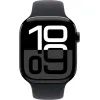 Смарт-часы Apple Watch Series 10 GPS 46mm Jet Black Aluminium Case with Black Sport Band - S/M (MWWP3QH/A) изображение 2