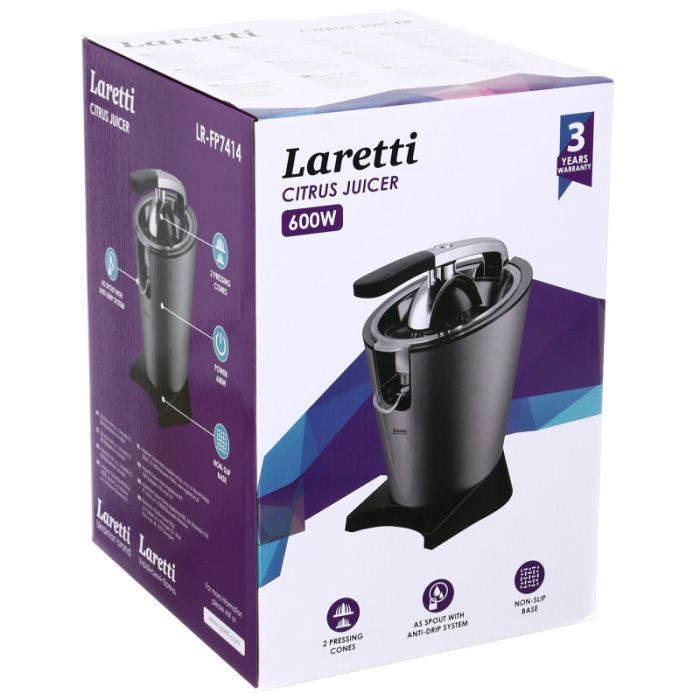 Соковыжималка Laretti LR-FP7414 изображение 5
