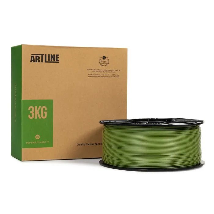 Пластик для 3D-принтера Creality PLA 3кг, 1.75мм, dark green (3399010147) зображення 5