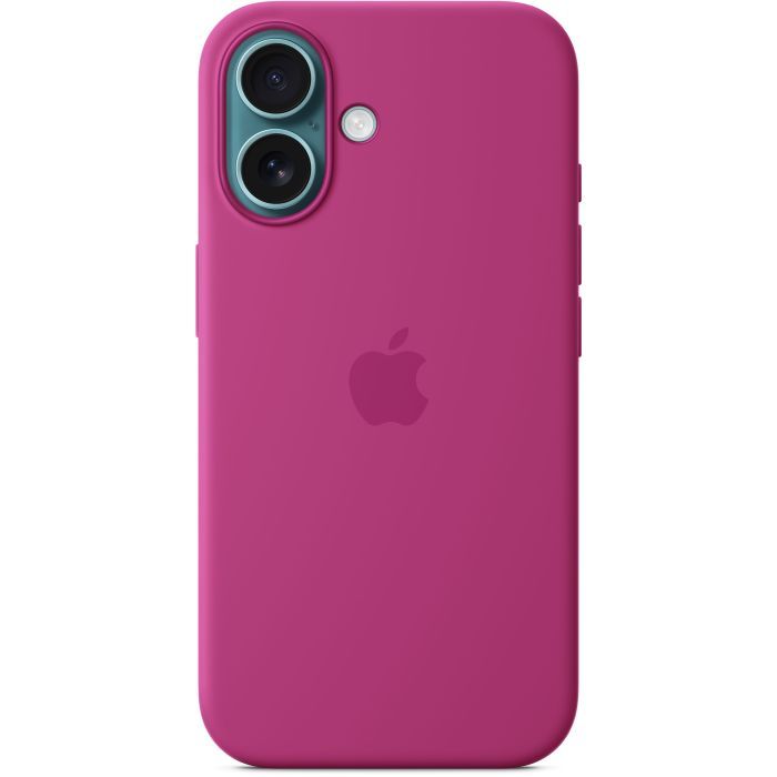 Чехол для мобильного телефона Apple iPhone16 Silicone Case with MagSafe - Fuchsia (MYY53ZM/A) изображение 3