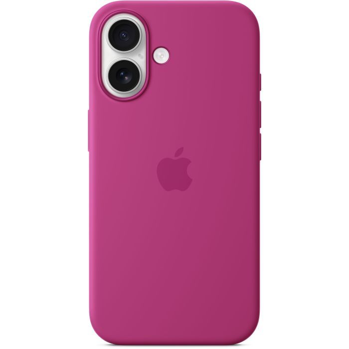 Чехол для мобильного телефона Apple iPhone16 Silicone Case with MagSafe - Fuchsia (MYY53ZM/A) изображение 5