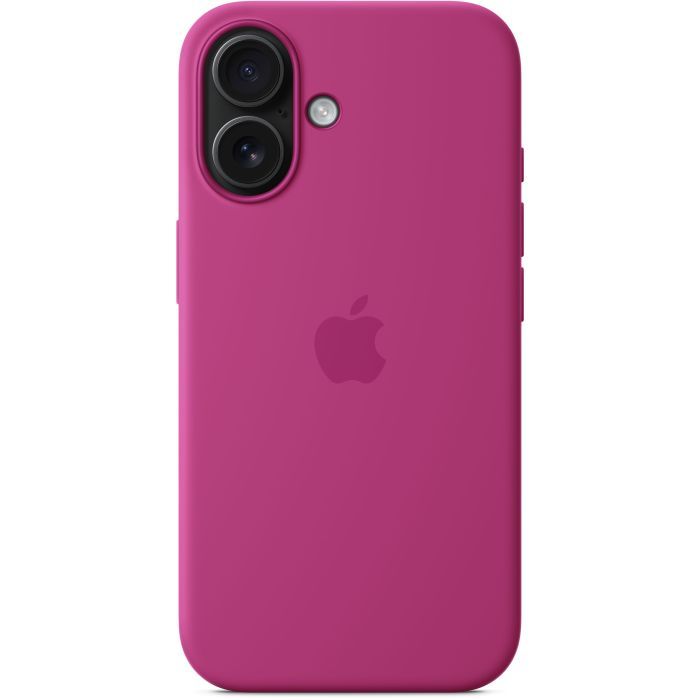 Чехол для мобильного телефона Apple iPhone16 Silicone Case with MagSafe - Fuchsia (MYY53ZM/A) изображение 6