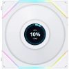 Кулер до корпусу Lian Li Reverse TL LCD 140-1, White (G99.14RTLLCD1W.00)
