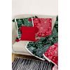 Наволочка Прованс декоративна в'язана Різдвяник зелений 45х45 (030170) зображення 4